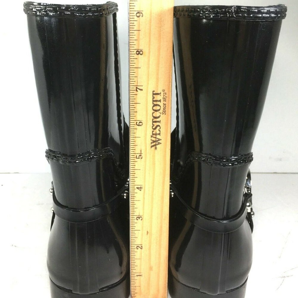 Michael Kors Womens Black Rain Ankle Boots US 10 M - Picture 7 of 12